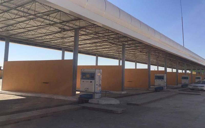 CNG Refueling Station in Uzbekistan